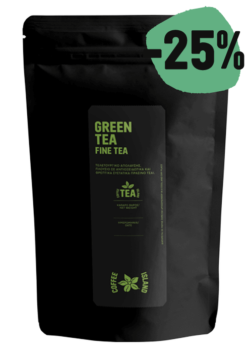 -25% Green Tea