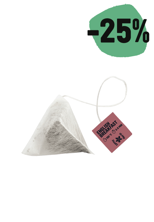 -25% Πυραμίδα English Breakfast (Μαύρο Τσάι) (10 τεμ)