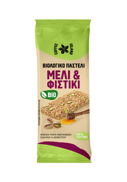 Βιολογικό παστέλι με μέλι και φυστίκι