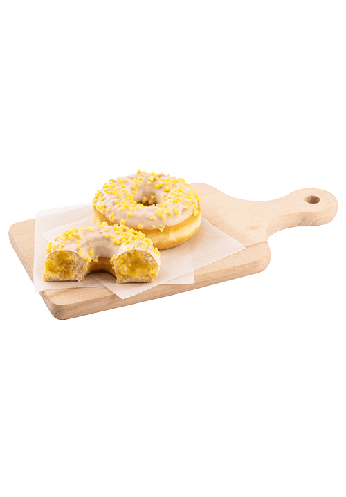 Donut με γέμιση λεμόνι