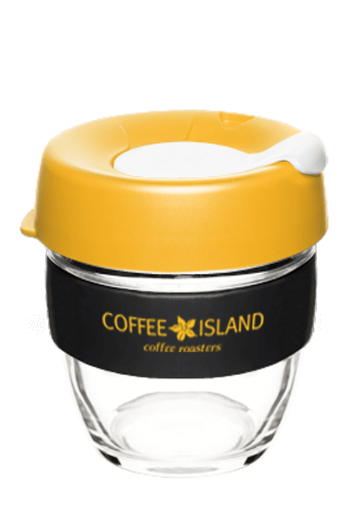 Γυάλινη Κούπα Keep Cup Μαύρη 8oz