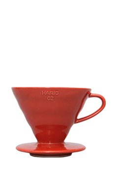 Καφετιέρα V60 Κόκκινη (Πλαστική)