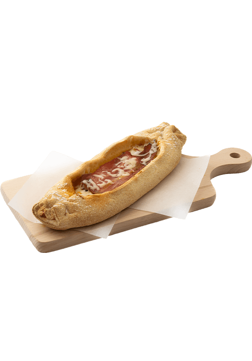 Ιταλικό πεϊνιρλί με γκούντα και μπέικον