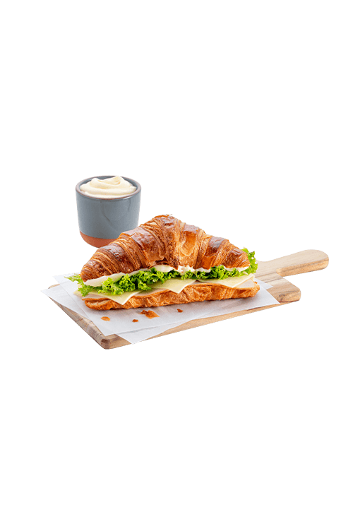 Κρουασάν με γαλοπούλα