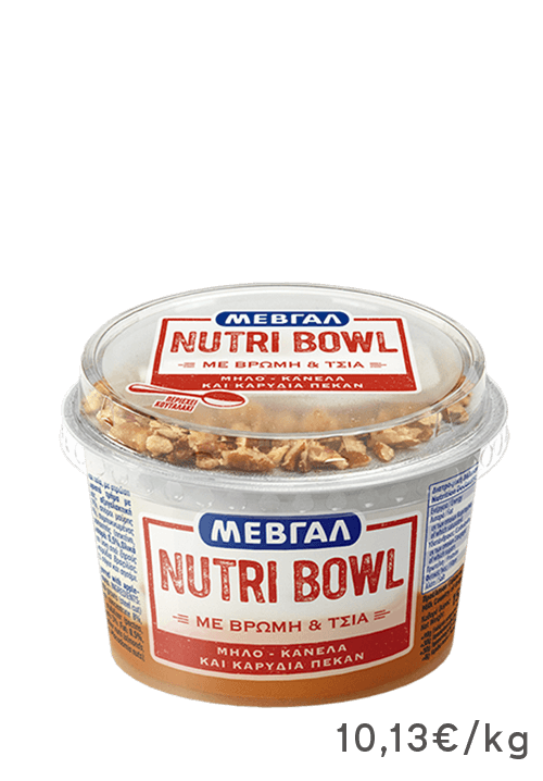 ΜΕΒΓΑΛ Nutri Bowl Μήλο - Κανέλα & Καρύδι Πεκάν 158g