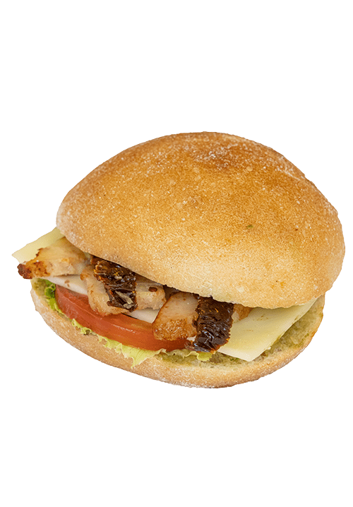 Mini panini με κοτόπουλο