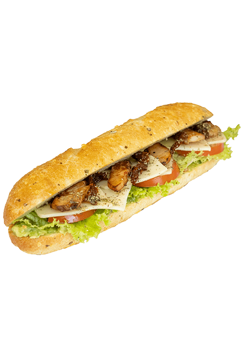 Μπαγκέτα καλαμποκιού με κοτόπουλο