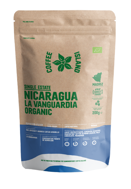 Nicaragua La Vanguardia Organic Συσκευασμένος 200γρ