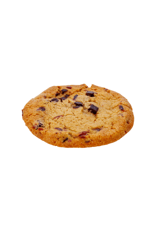 Soft cookie βανίλιας με κομματάκια σοκολάτας & cranberries