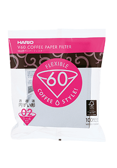 White Filters for V60 (100 pieces)